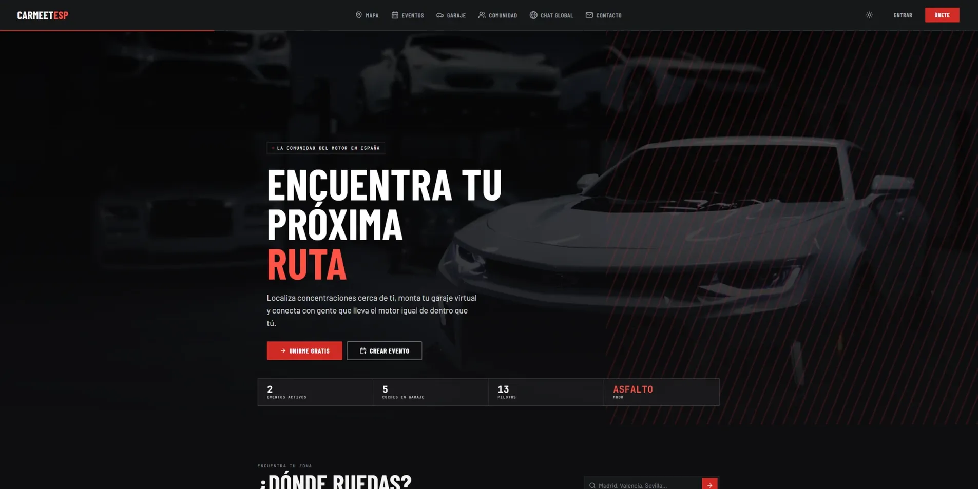 Web de CarMeet