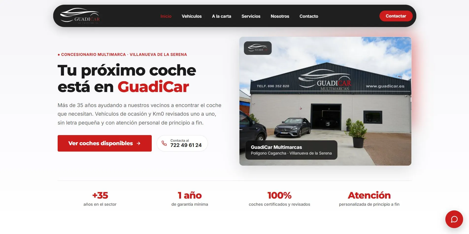 Web de Guadicar Multimarcas
