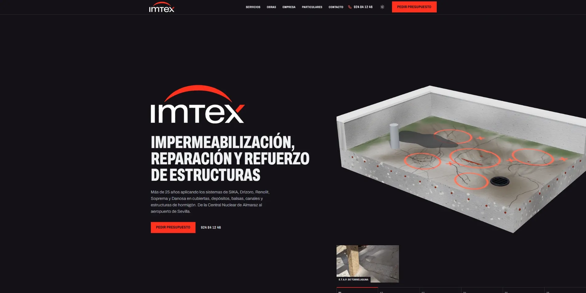 Web de IMTEX